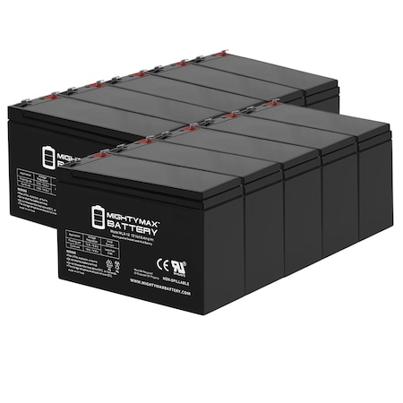 12V 8AH SLA Battery for ELSAR 150-10 Pack